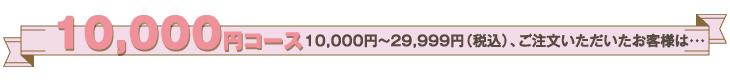 10,000円コース